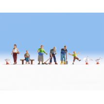 Noch 12910 'A parasztudvarban', figurák hangmodullal és hangszóróval