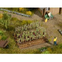 NOCH 13224 Szőlőkarók, kékszőlővel, 2 sor, 3 x 6 cm