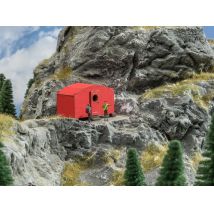 Noch 14238 Lézervágott modern alpesi menedékház, bivak