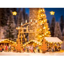 NOCH 14391 Weihnachtsmarkt-Eingangsbogen