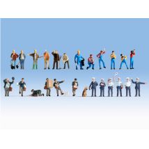 Noch 16109 Munkások, 24 db, XL-figuraszett