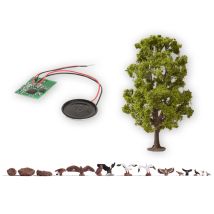 NOCH 21782 Baum mit Vogelzwitschern