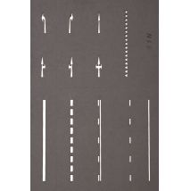 Noch 34240 Útburkolati jelzés sablon