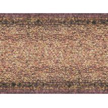 Noch 56605 3D-s dekorlap, téglafal, sárga/multikolor, 250 x 125 x 0,5 mm