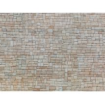 Noch 56642 3D-s dekorlap, mészkőtéglás fal, 250 x 125 mm