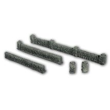 Noch 58281 Kőfal (kőkerítés), terméskő, bazalt