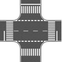 Noch 60712 Útkereszteződés útfólia