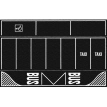 Noch 60718 Parkolóhelyek, aszfaltburkolat-lap, 2 db