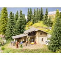 Noch 65620 Lézervágott jelenet készlet, 'Betlehem'