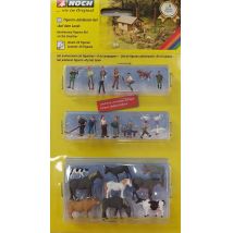 Noch 75137 Jubileumi figuraszett, Vidéki figurák