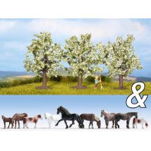 Noch 94003 Gyümölcsfák lovakkal