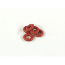 O gyűrű szilikon vörös