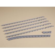 Auhagen 43588 Peron, kiegészítõ peronszél, 12 db