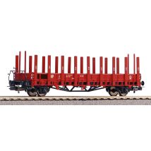 PIKO 24528 Pőrekocsi rakoncákkal, DSB  III