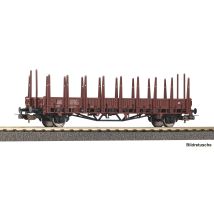 PIKO 24548 Pőrekocsi rakonc&aacute;kkal, ex Ulm, DB IV