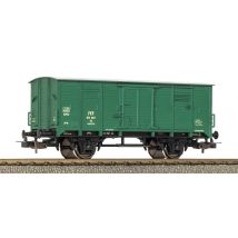 PIKO 24554 Z&aacute;rt teherkocsi, vas&uacute;ti műhelykocsi, ex G02, PKP IV