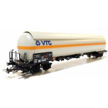 PIKO 24609 Tartálykocsi fékhíddal, nagynyomású gáz szállítására, napvédő tetővel, VTG, DB AG V