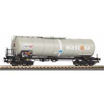 PIKO 24613 Hajl&iacute;tott tart&aacute;lyos kocsi f&eacute;kh&iacute;ddal, Zans, ChemOil, Wascosa, SBB VI