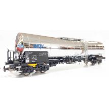 PIKO 24614 Tartálykocsi fékhíddal, Zacens, vegyianyagszállító, GATX, Chemoil, NL VI