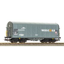 PIKO 24640 Eltolhat&oacute; oldalfal&uacute; ponyv&aacute;skocsi, Shimmns, ArcelorMittal, WASCOSA VI