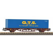 PIKO 27700 Konténerszálító kocsi, Ks, 1x 40  GTS, FS V