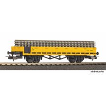 PIKO 27734 Alacsony oldalfalú kocsi sínrakománnyal, RLF IV