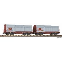 PIKO 28308 Teleszkópos kocsi készlet, Shimmns, FS IV