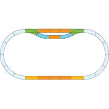Piko 35300 Sínszett, állomás, G kerti vasút