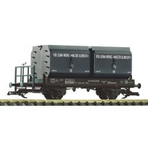 PIKO 37773 Szénszállító vagon fékhíddal,DR IV