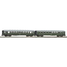 PIKO 40623 N-2er Set Schürzeneilzugwg. 2./3. Kl. und 3. Kl. DRB II