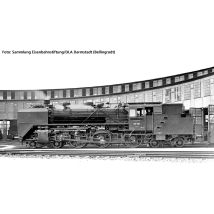 PIKO 50708 Gőzmozdony, BR 62, DRG II, hangdekóderrel, füstgenerátorral