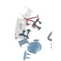 Piko 51430-20 Kürtök, antenna, védőrács, kis tetőelemek, V43 Szili villanymozdonyhoz