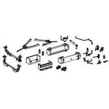 Piko 51430-66 Alváz elemek, V43 Szili villanymozdonyhoz