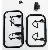 Piko 51437-36 Alkatrész, fékvezeték, vonószem V43 1001 Szili villanymozdonyhoz