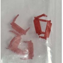 Piko 52480-33 Alkatrész, visszapillantó-tükör MÁV Nohab M61 dízelmozdonyhoz, 4 db