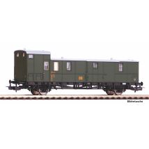 PIKO 53196 Poggyászkocsi, Pw, szászországi, DR III