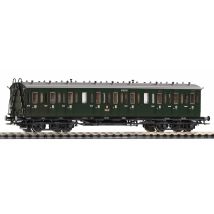 PIKO 53330 Oldalfellépős személykocsi 2.o. Bx, ex C4 sä 98, PKP III