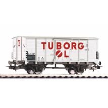 PIKO 54618 Zárt teherkocsi, sörszállító, G02, Bier Tuborg, DSB III
