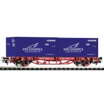 Piko 57772 Konténerszállító kocsi Lgs, NYK Logistics, DB AG VI