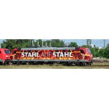 PIKO 57943 Villanymozdony BR 185 077, Stahl auf Stahl, DB AG VI