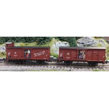 Piko 58373 Zárt teherkocsi, Fit, DR III