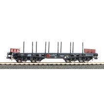 PIKO 58421 Pőrekocsi rakonc&aacute;kkal, Rmms, 401Ze, PKP IV