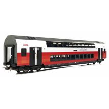 PIKO 58818 Emeletes szem&eacute;lykocsi, CityJet, Bmpvz, &Ouml;BB VI