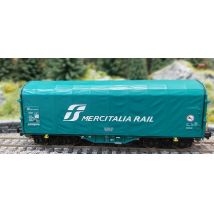 PIKO 58980 Eltolható oldalfalú ponyváskocsi Shimmns, Mercitalia FS VI