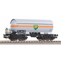PIKO 58990 Tartálykocsi fékhíddal, gázszállító, napvédő-tetővel, BP, DB III
