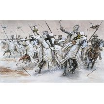 Italeri 6019 TEUTONIC KNIGHTS (MEDIAVAL ERA)  1:72