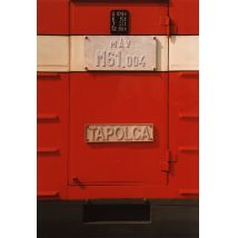 QuaBLA 99001 Pályaszám és városnév szett M61 004 NoHAB mozdonyhoz