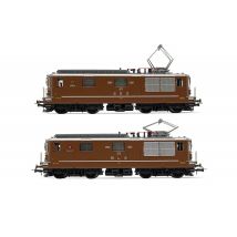 Rivarossi HR2813S Villanymozdony-pár, Re 4/4, BLS 173 Lötschental + SEZ 177 Zweisimmen, BLS/SEZ IV, hangdekóderrel