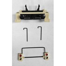 Roco 107599 Alkatrész, trepni, ütköző, lámpa, korlát