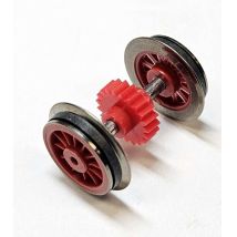 Roco 121876 Alkatrész, hajtott kerék tapadógyűrűvel gőzmozdonyhoz